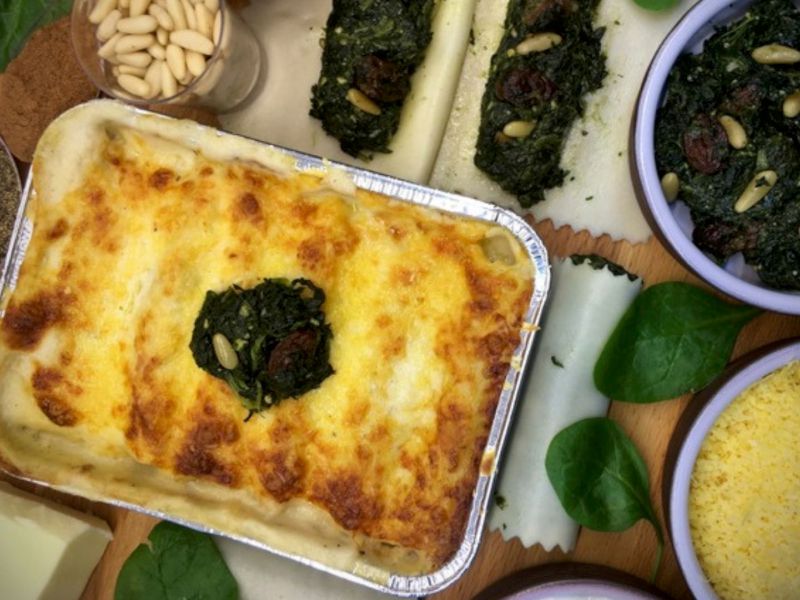 canelons d'ESPINACS cuinats