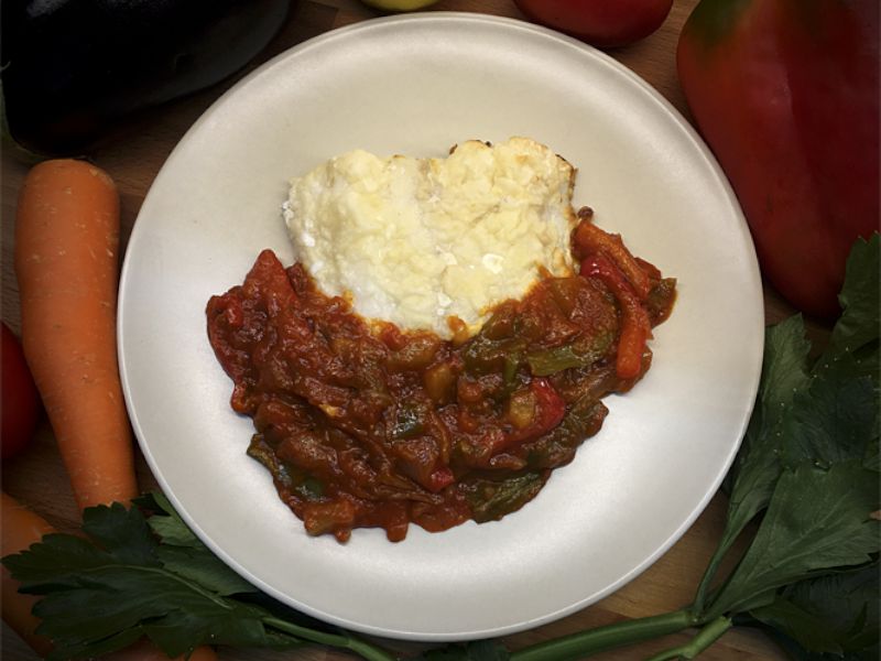 BACALLÀ A LA MUSELINA D'ALLS