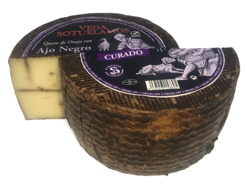 FORMATGE OVELLA CURAT amb  ALL NEGRE