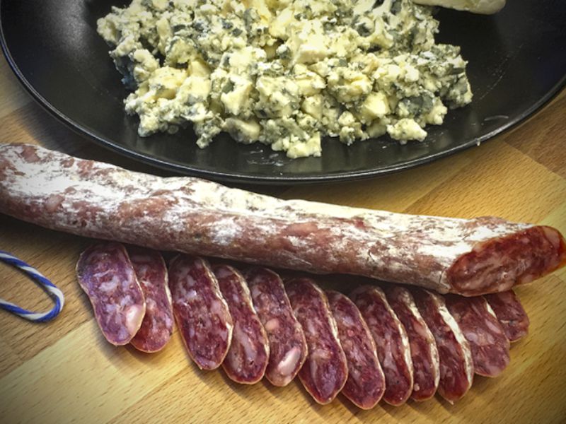 FUET amb ROCAFORT papillon