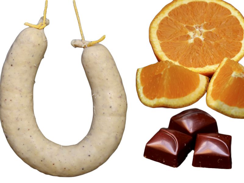 BOTIFARRA D'OU XOCOLATA-TARONJA