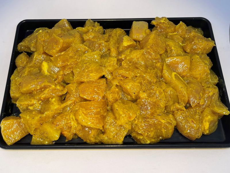 PINXOS de POLLASTRE AL CURRI