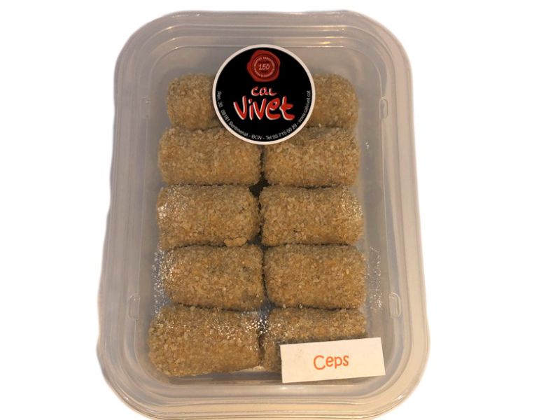 CROQUETES de ceps 10 unitats