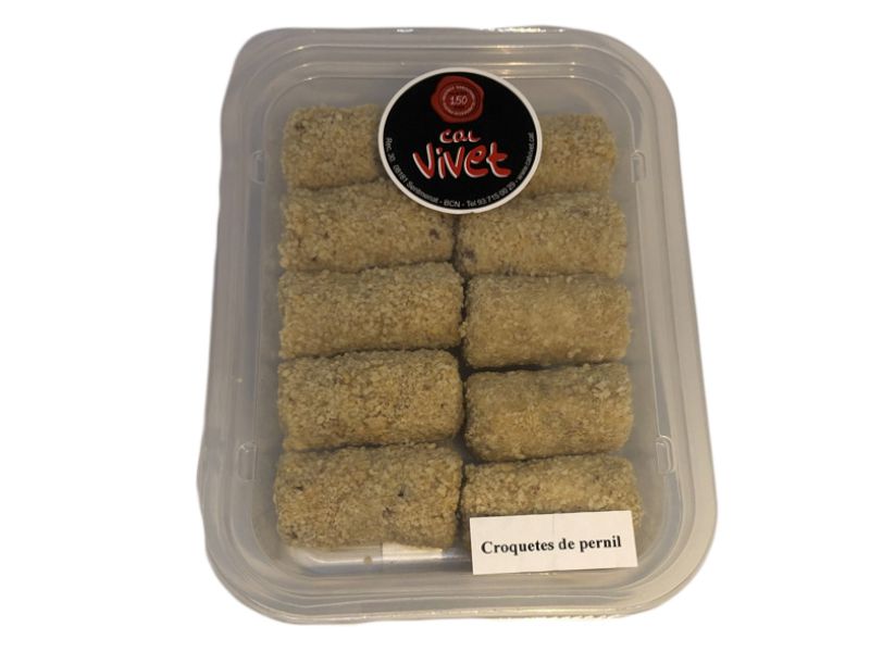 CROQUETES de pernil 10 unitats