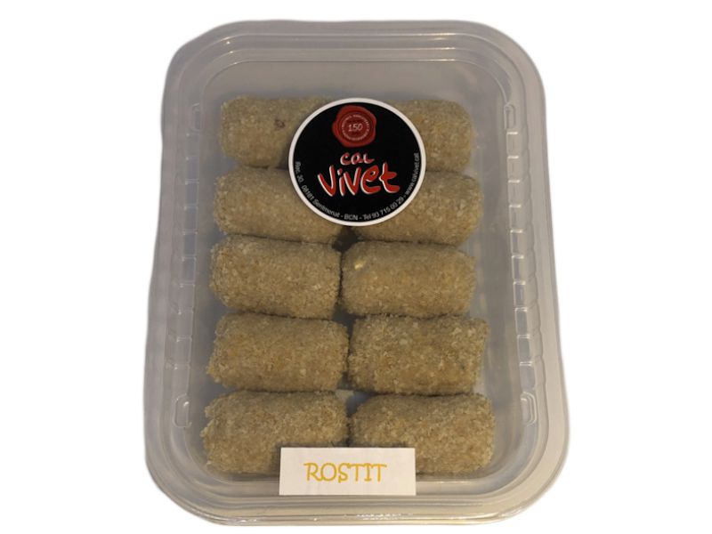 CROQUETES de rostit 10 unitats