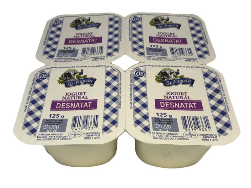 IOGURT NAT. DESNATAT (4 uni.) La Fageda