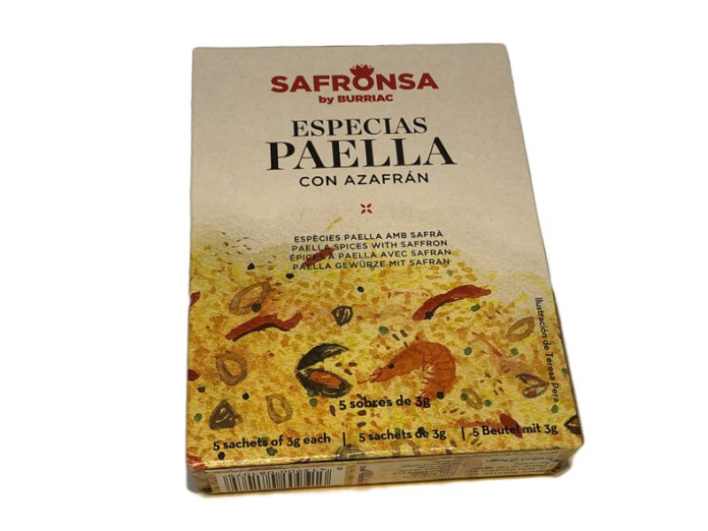 ESPÈCIES PAELLA amb SAFRÀ - Safronsa