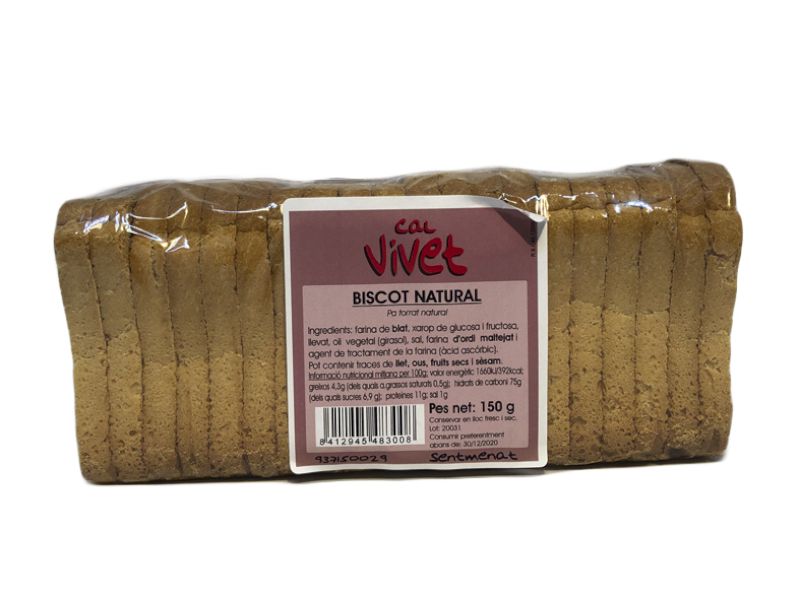 PA TORRAT NATURAL (20 unitats)