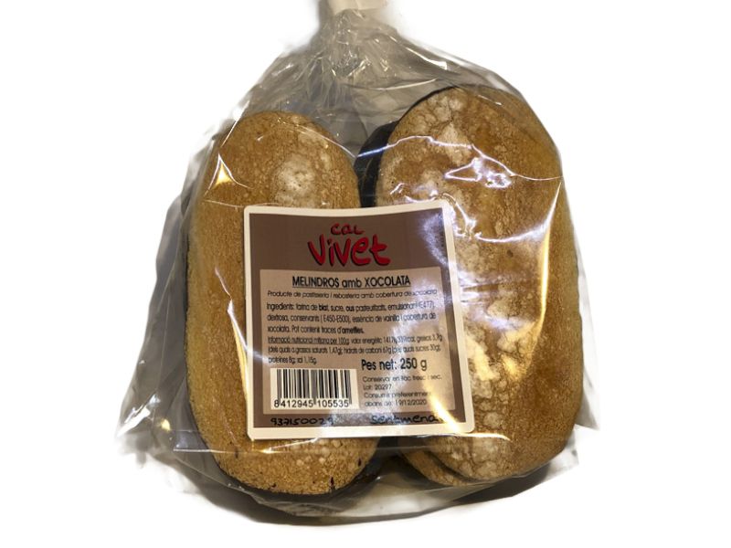 MELINDROS amb XOCOLATA