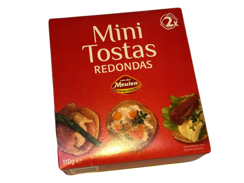 MINI TOSTAS rodones (100g)