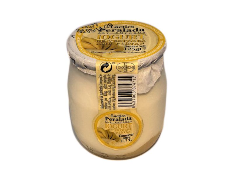IOGURT PLATAN perelada 125 gr.