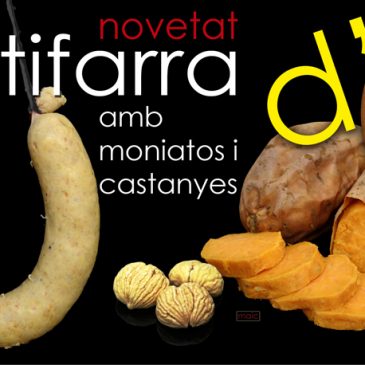 Botifarra d’Ou amb castanyes i moniatos per la CASTANYADA